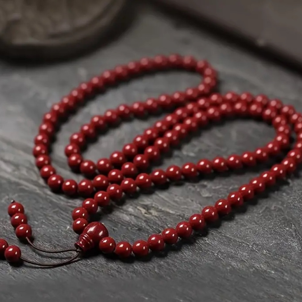 Cinnabar DETOX Meditation Mala